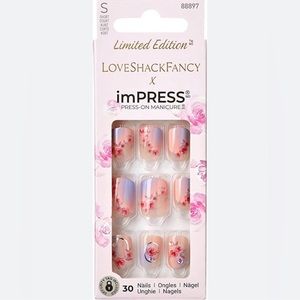 LOVESHACKFANCY x Impress fake nails Sun-kissed Peach
